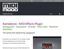Tablet Screenshot of midimood.com